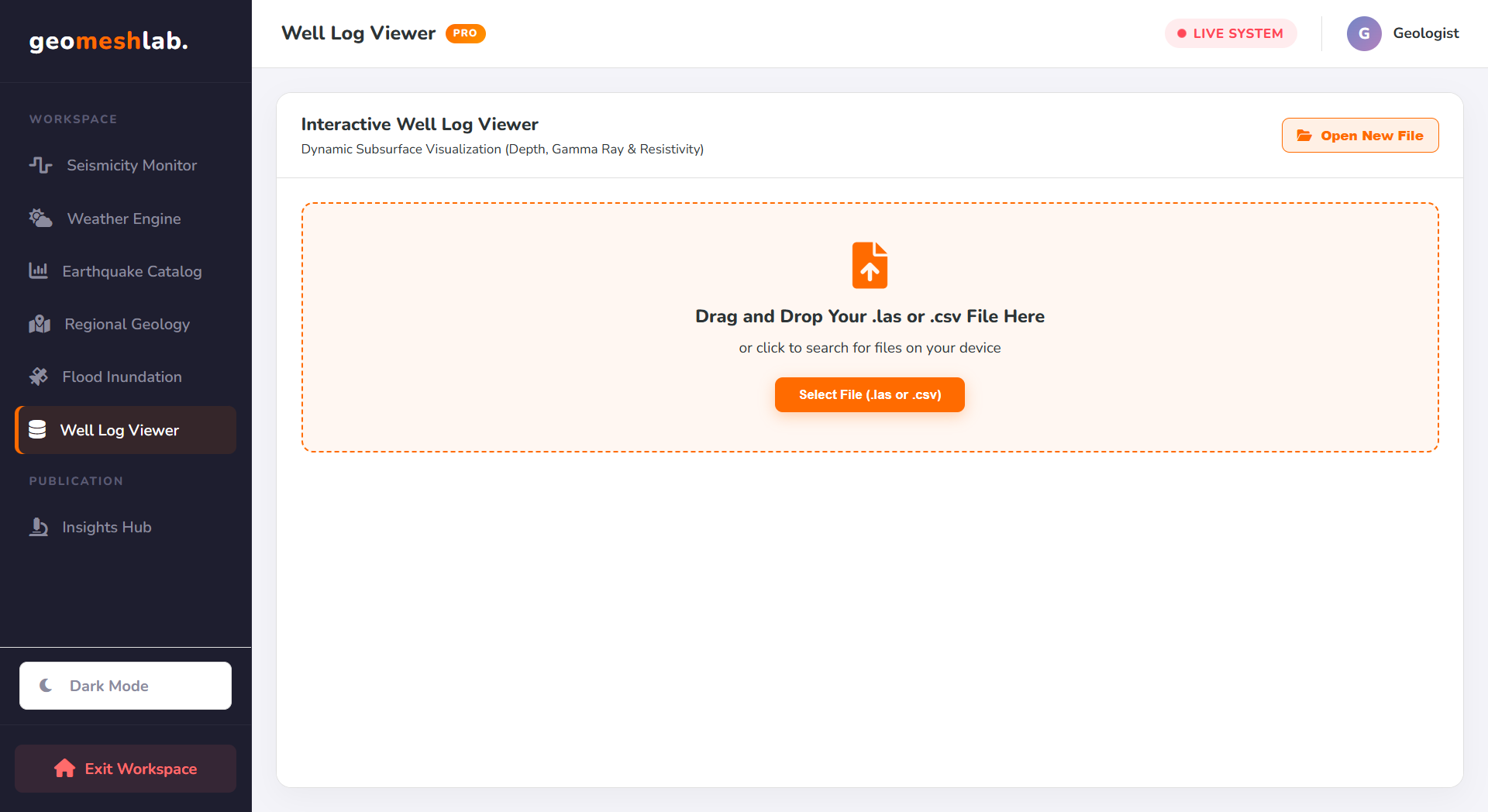 Well Log Viewer